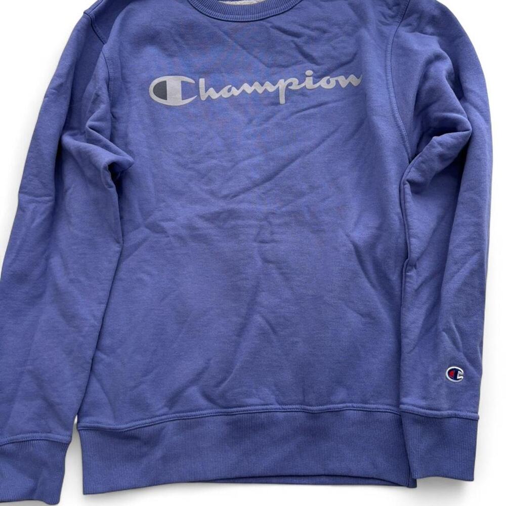 Blue champion crewneck sweatshirt champion
